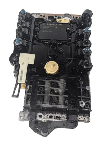 Thumbnail 4: 10-11 MERCEDES E350 W212 722.9 LOWER TRANSMISSION VALVE BODY w/ CONDUCTOR PLATE