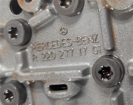 Thumbnail 6: 10-11 MERCEDES E350 W212 722.9 LOWER TRANSMISSION VALVE BODY w/ CONDUCTOR PLATE