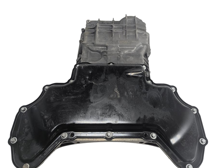 Thumbnail 2: 06-11 MERCEDES C300 C350 E350 CLK350 M272 3.0L 3.5L UPPER LOWER OIL PAN SET/2