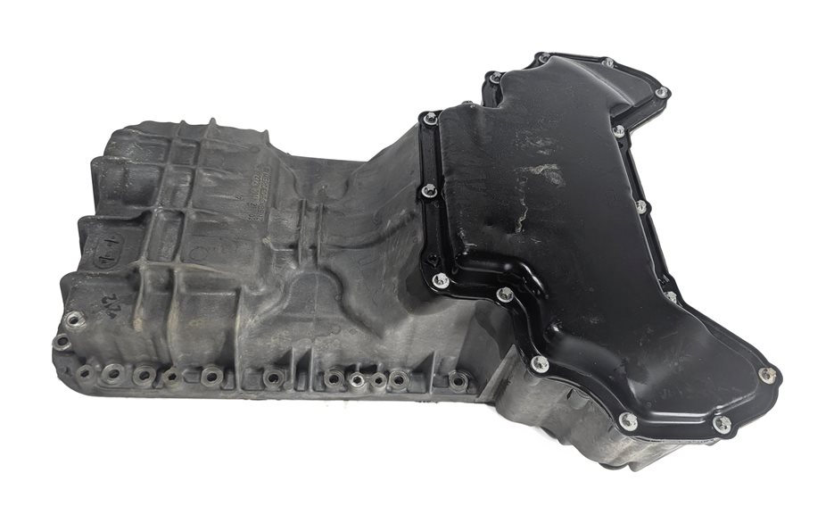 Thumbnail 4: 06-11 MERCEDES C300 C350 E350 CLK350 M272 3.0L 3.5L UPPER LOWER OIL PAN SET/2