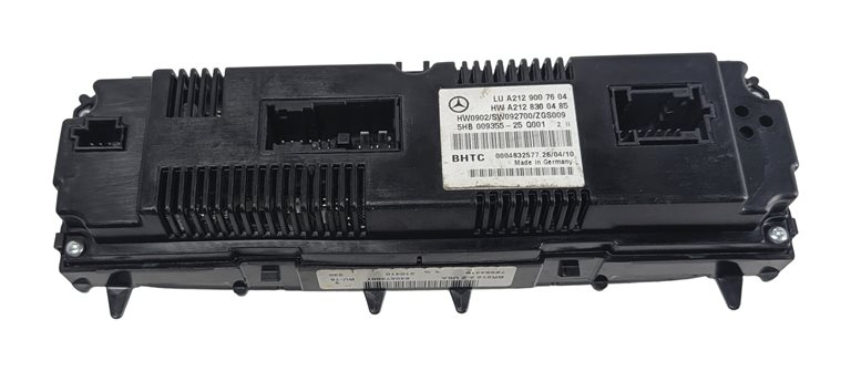 Thumbnail 6: 2010 MERCEDES E350 (W212) AUTOMATIC CLIMATE HEAT AIR AC HVAC CONTROL PANEL UNIT