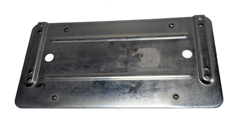Thumbnail 6: 2010 MERCEDES E350 (W212) REAR TRUNK LICENSE PLATE TAG MOUNT HOLDER BRACKET