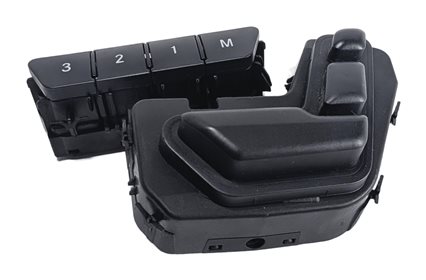 2010 MERCEDES E350 W212 FRONT RIGHT PASSENGER POWER SEAT ADJUST SWITCH w/ MEMORY