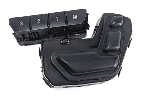 Thumbnail 2: 2010 MERCEDES E350 W212 FRONT RIGHT PASSENGER POWER SEAT ADJUST SWITCH w/ MEMORY