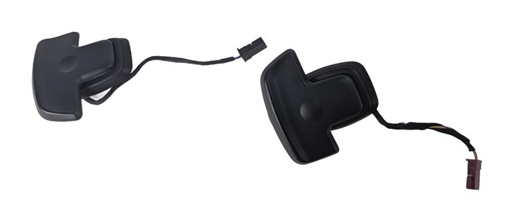 Thumbnail 3: 2010 MERCEDES E350 W212 LEFT/RIGHT STEERING WHEEL PADDLE SHIFTER SWITCH SET/2