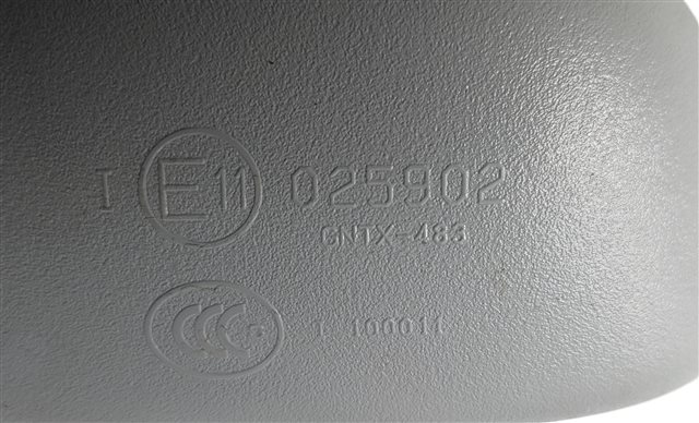 Thumbnail 10: 2010 MERCEDES E350 W212 AUTODIM REARVIEW MIRROR HOMELINK GARAGE OPENER (Gray)