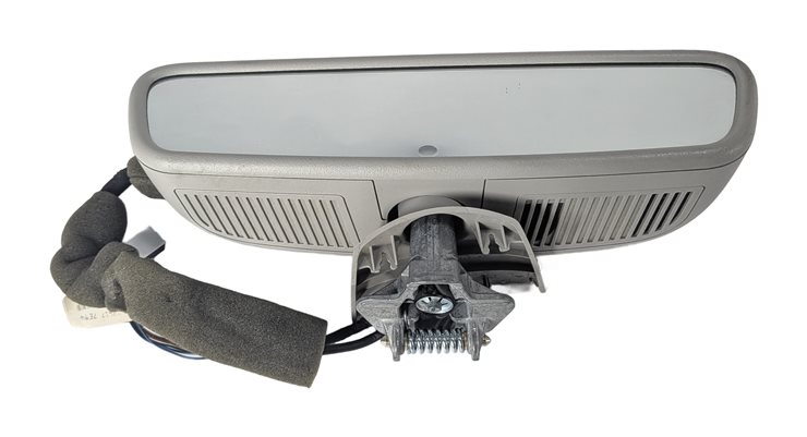 Thumbnail 2: 2010 MERCEDES E350 W212 AUTODIM REARVIEW MIRROR HOMELINK GARAGE OPENER (Gray)