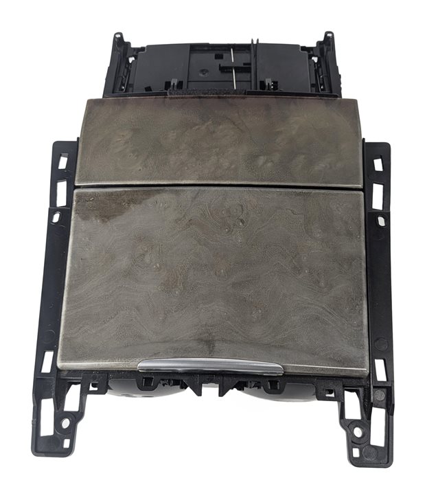 Thumbnail 2: 2010 MERCEDES E350 W212 CENTER CONSOLE CUP HOLDER ASHTRAY STORAGE TRIM (Walnut)