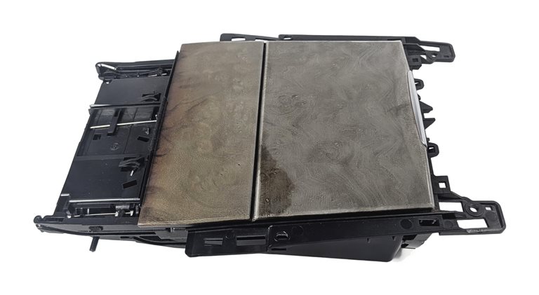 Thumbnail 3: 2010 MERCEDES E350 W212 CENTER CONSOLE CUP HOLDER ASHTRAY STORAGE TRIM (Walnut)