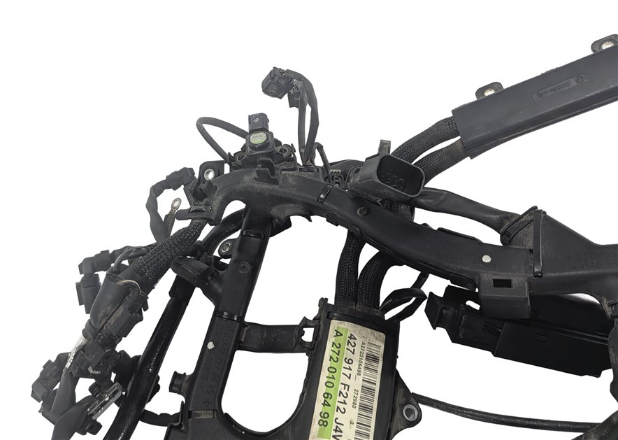 Thumbnail 4: 2010 MERCEDES E350 (W212) 3.5L (272.980) ENGINE MOTOR WIRE WIRING HARNESS LOOM