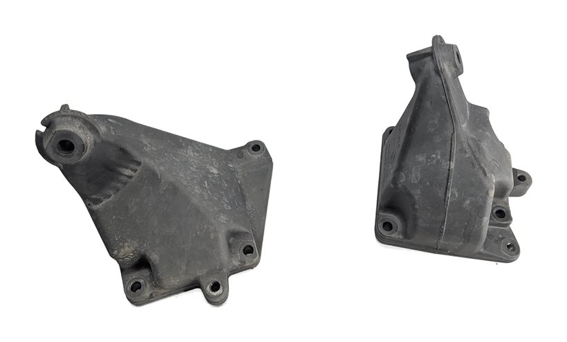 Thumbnail 2: 2010 MERCEDES E350 W212 3.5L 272.980 ENGINE MOTOR MOUNT SUPPORT BRACKET SET/2