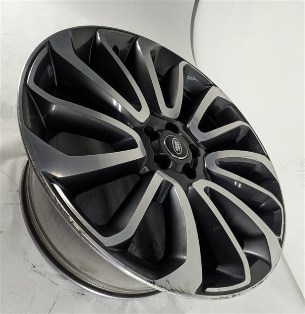 Thumbnail 4: 2013-2017 RANGE ROVER (L405) 22x9.5 SPOKED ALUMINUM ALLOY 14-SPOKE WHEEL RIM