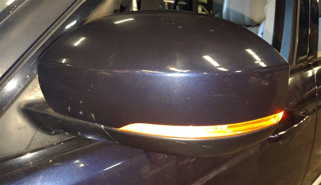 Thumbnail 2: 14-17 ROVER L405 LEFT DRIVER AUTODIM BLIND SPOT CAMERA DOOR MIRROR (Sapphire)