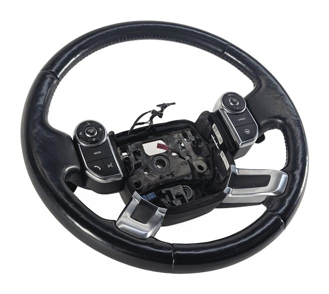 13-21 LAND ROVER DISCOVERY RANGE ROVER (L405 L462) HEATED STEERING WHEEL (Black)