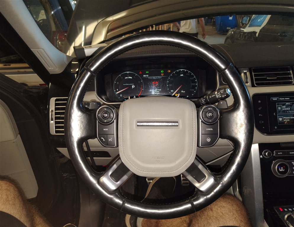Thumbnail 2: 13-21 LAND ROVER DISCOVERY RANGE ROVER (L405 L462) HEATED STEERING WHEEL (Black)