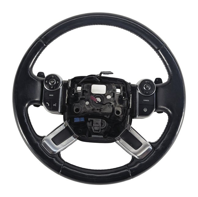 Thumbnail 4: 13-21 LAND ROVER DISCOVERY RANGE ROVER (L405 L462) HEATED STEERING WHEEL (Black)