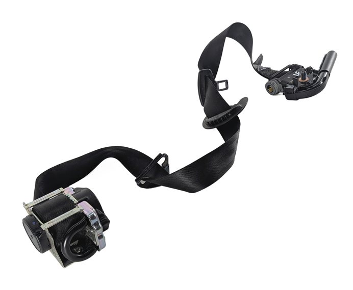 2013-2019 RANGE ROVER (L405) FRONT LEFT DRIVER SEATBELT RETRACTOR (Black)