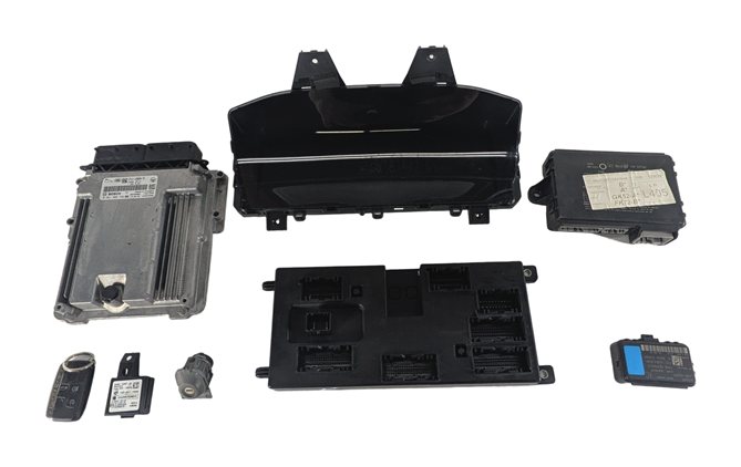 Thumbnail 15: 2016 RANGE ROVER L405 5.0L SUPER (AJ133S) ECM BCM CLUSTER KEY IMMOBILIZER SET/8