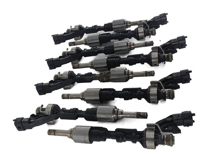 Thumbnail 3: 2010-2017 RANGE ROVER SPORT (L320 L322) JAGUAR XF XJ XK 5.0L FUEL INJECTOR SET 8