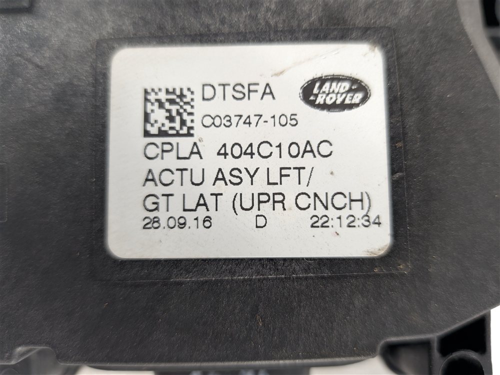 Thumbnail 9: 2016 RANGE ROVER (L405) REAR UPPER TAILGATE HATCH LOCK LATCH w/ ACTUATOR MOTOR