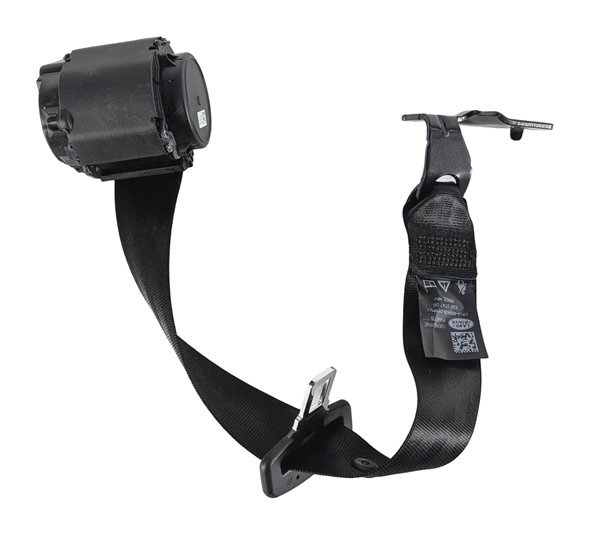 Thumbnail 6: 2016 RANGE ROVER (L405) REAR CENTER 2ND ROW SEAT SEATBELT RETRACTOR (Black)