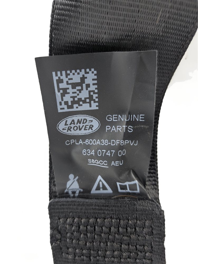 Thumbnail 7: 2016 RANGE ROVER (L405) REAR CENTER 2ND ROW SEAT SEATBELT RETRACTOR (Black)