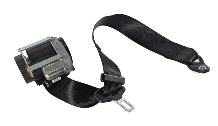 2016 RANGE ROVER (L405) REAR LEFT 2ND ROW SEAT SEATBELT RETRACTOR (Black)