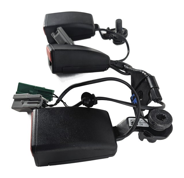 Thumbnail 9: 2016 RANGE ROVER (L405) REAR LEFT CENTER RIGHT SEATBELT BUCKLE SET/3 (Black)