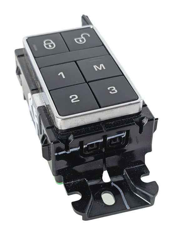 2016 RANGE ROVER (L405) FRONT RIGHT PASSENGER DOOR LOCK MEMORY SEAT SWITCH PANEL