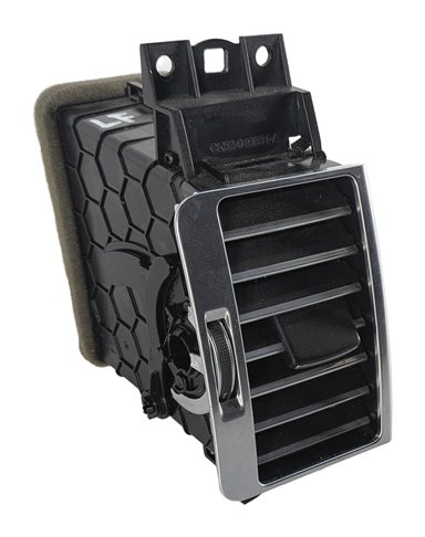 Thumbnail 6: 2016 RANGE ROVER (L405) FRONT LEFT DRIVER DASH HEAT AIR AC HVAC VENT (Black)