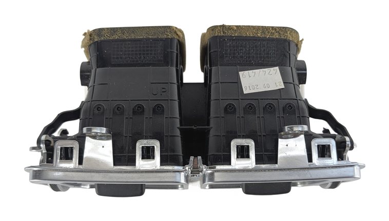 Thumbnail 3: 2016 RANGE ROVER (L405) REAR CENTER CONSOLE HEAT AIR AC HVAC DUAL VENT (Black)