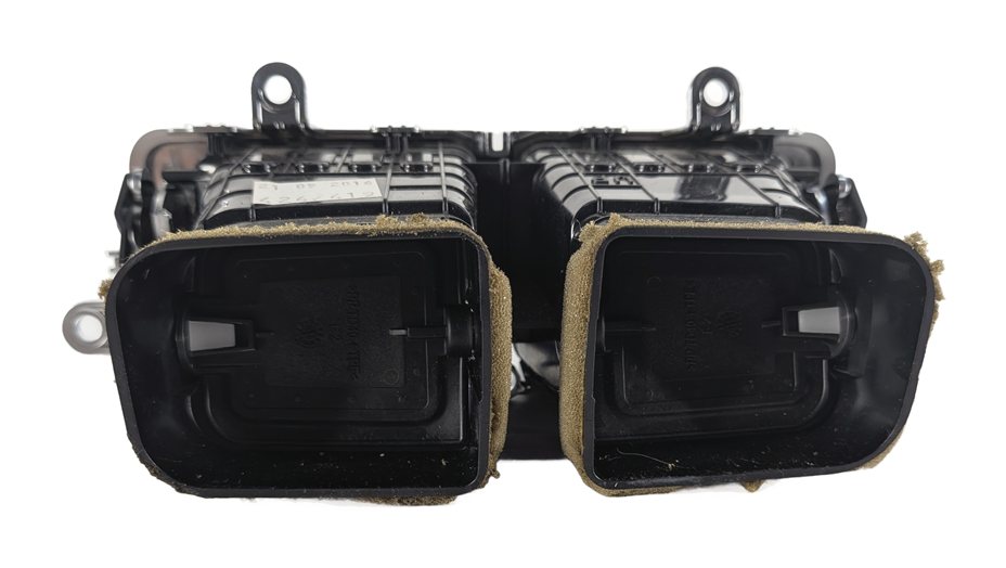 Thumbnail 6: 2016 RANGE ROVER (L405) REAR CENTER CONSOLE HEAT AIR AC HVAC DUAL VENT (Black)
