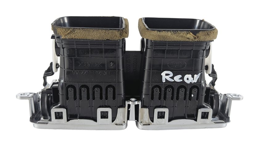 Thumbnail 7: 2016 RANGE ROVER (L405) REAR CENTER CONSOLE HEAT AIR AC HVAC DUAL VENT (Black)