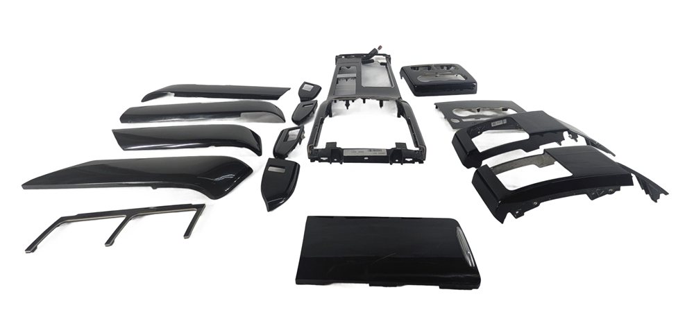 Thumbnail 2: 2016 RANGE ROVER (L405) INTERIOR DOOR DASH CONSOLE TRIM SET/15 (Grand Black)