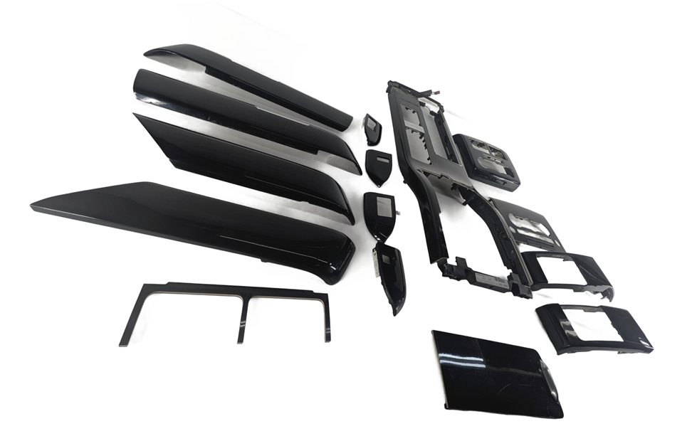 Thumbnail 5: 2016 RANGE ROVER (L405) INTERIOR DOOR DASH CONSOLE TRIM SET/15 (Grand Black)