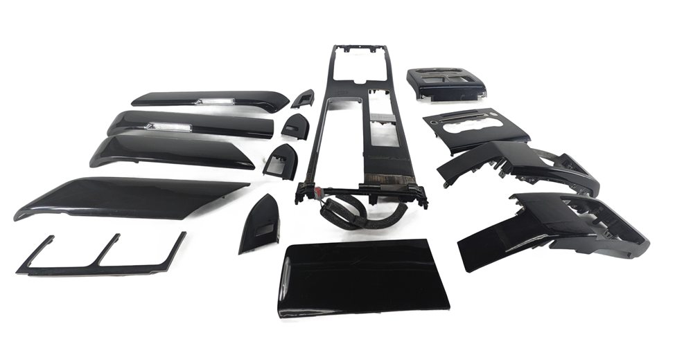Thumbnail 6: 2016 RANGE ROVER (L405) INTERIOR DOOR DASH CONSOLE TRIM SET/15 (Grand Black)