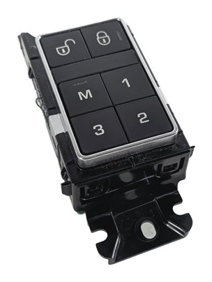 15-20 DISCOVERY SPORT ROVER SPORT VELAR DRIVER MEMORY SEAT SWITCH (BLACK)