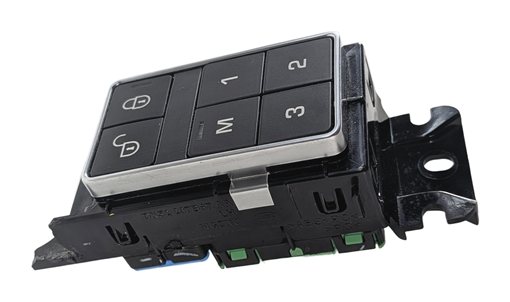 Thumbnail 4: 15-20 DISCOVERY SPORT ROVER SPORT VELAR DRIVER MEMORY SEAT SWITCH (BLACK)