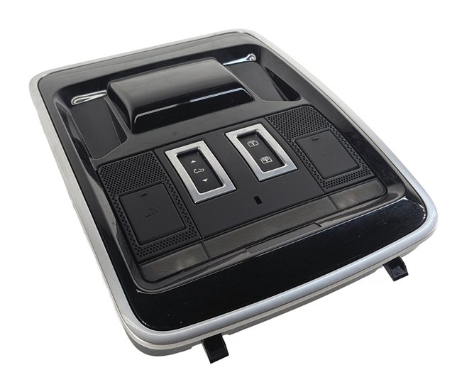 2016 RANGE ROVER (L405) FRONT ROOF DOME MAP LIGHT w/ SUNROOF SOS SWITCH (Black)