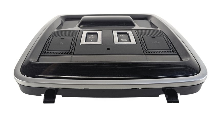 Thumbnail 2: 2016 RANGE ROVER (L405) FRONT ROOF DOME MAP LIGHT w/ SUNROOF SOS SWITCH (Black)