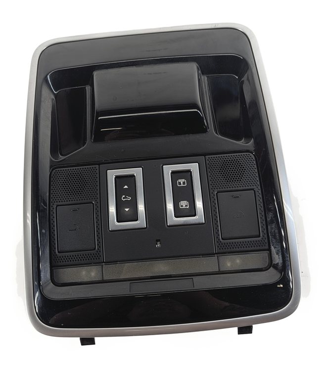 Thumbnail 3: 2016 RANGE ROVER (L405) FRONT ROOF DOME MAP LIGHT w/ SUNROOF SOS SWITCH (Black)