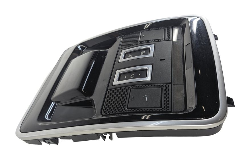 Thumbnail 5: 2016 RANGE ROVER (L405) FRONT ROOF DOME MAP LIGHT w/ SUNROOF SOS SWITCH (Black)