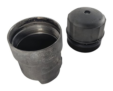13-17 RANGE ROVER SPORT L405 L494 5.0L SUPER AJ133 ENGINE OIL FILTER HOUSING CAP