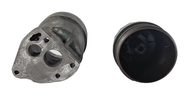 Thumbnail 4: 13-17 RANGE ROVER SPORT L405 L494 5.0L SUPER AJ133 ENGINE OIL FILTER HOUSING CAP