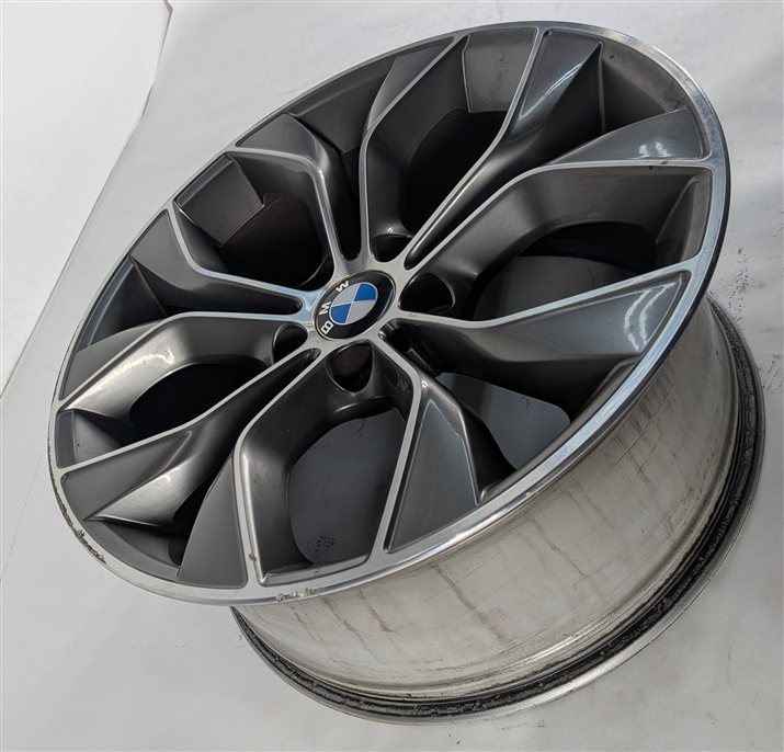 Thumbnail 4: 2015-2018 BMW X3 X4 (F25 F26) 19X8.5 5 ET38 Y SPOKE ALLOY WHEEL RIM OEM