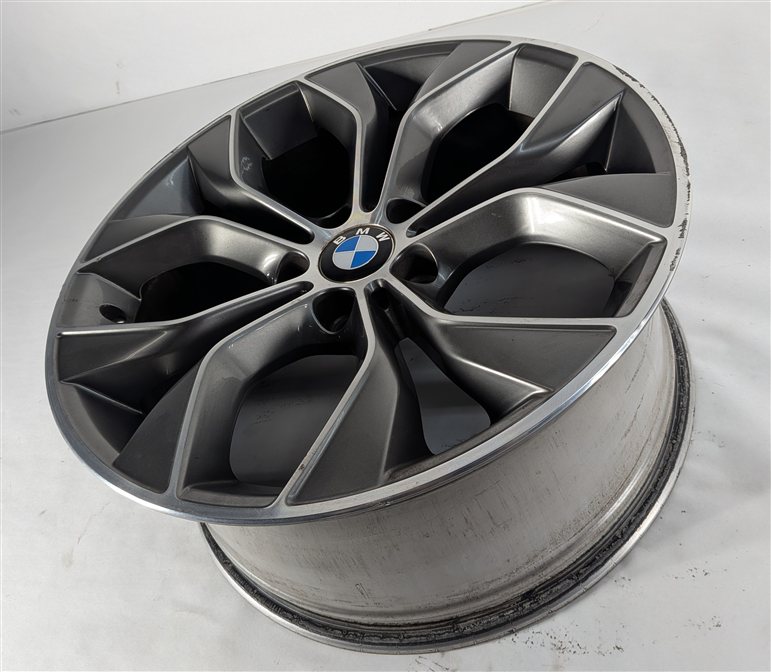 Thumbnail 5: 2015-2018 BMW X3 X4 (F25 F26) 19X8.5 5 ET38 Y SPOKE ALLOY WHEEL RIM OEM