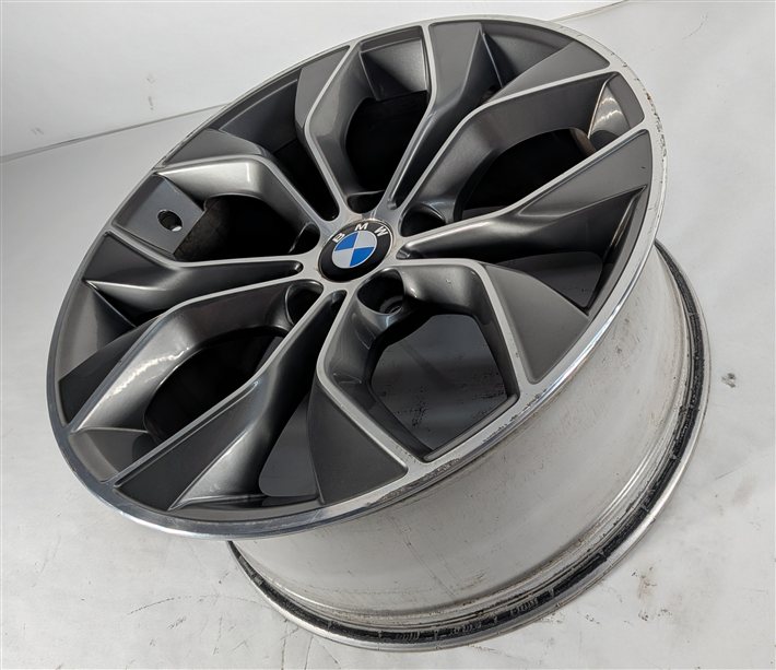Thumbnail 4: 2015-2018 BMW X3 X4 (F25 F26) 19X8.5 5 ET38 Y SPOKE ALLOY WHEEL RIM OEM