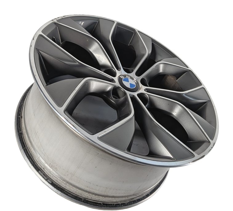 Thumbnail 5: 2015-2018 BMW X3 X4 (F25 F26) 19X8.5 5 ET38 Y SPOKE ALLOY WHEEL RIM OEM