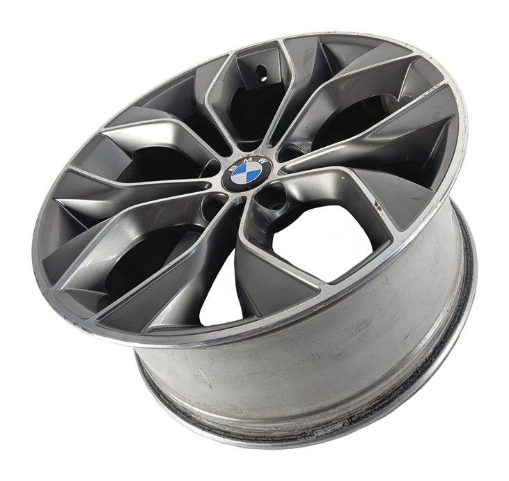 Thumbnail 5: 2015-2018 BMW X3 X4 (F25 F26) 19X8.5 5 ET38 Y SPOKE ALLOY WHEEL RIM OEM