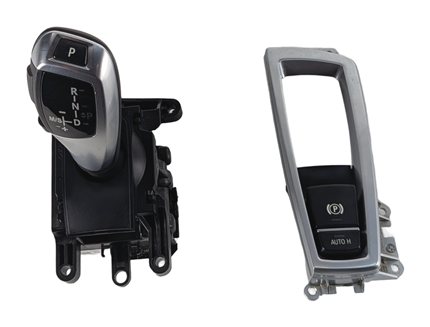 Thumbnail 3: 11-17 BMW 535iGT 550iGT 740i 750i X3 F10 F01 F25 AUTO TRANS GEAR SHIFTER w/TRIM